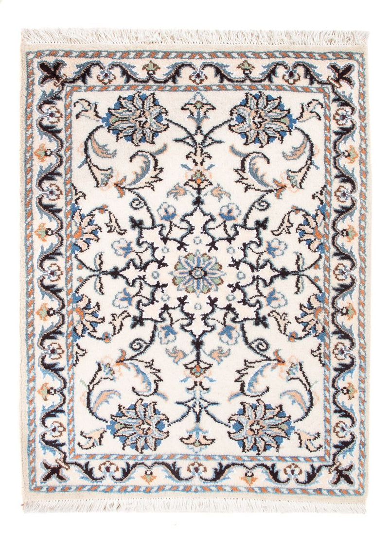 Perserteppich - Nain - Royal - 90 x 60 cm - creme