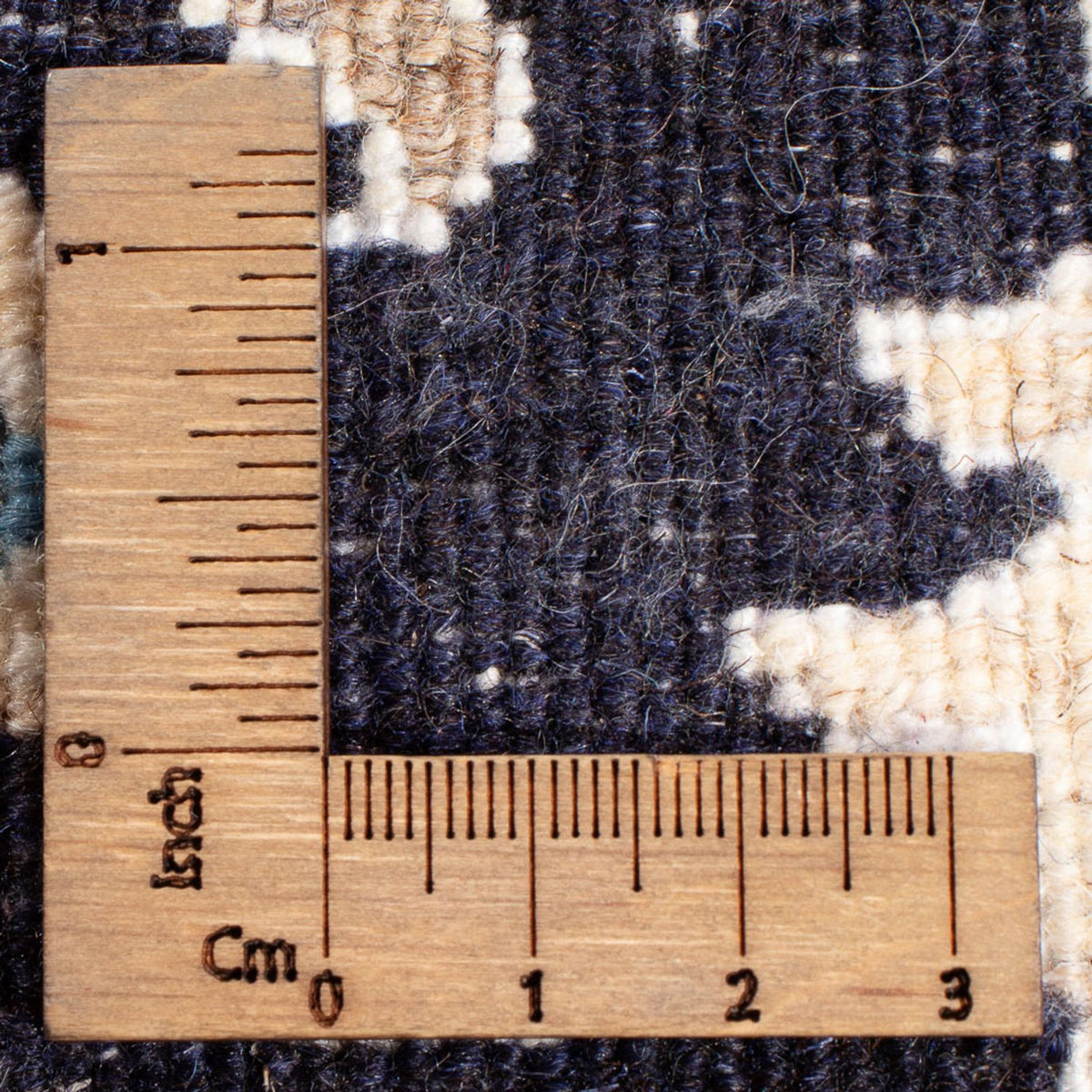 Perserteppich - Nain - Royal - 90 x 60 cm - dunkelblau