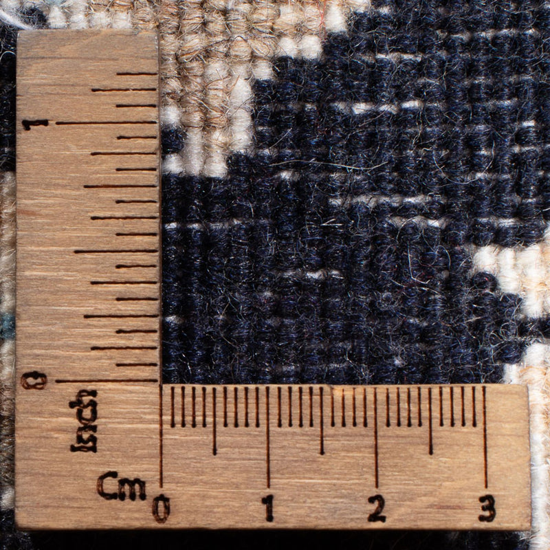 Perserteppich - Nain - Royal - 90 x 60 cm - dunkelblau