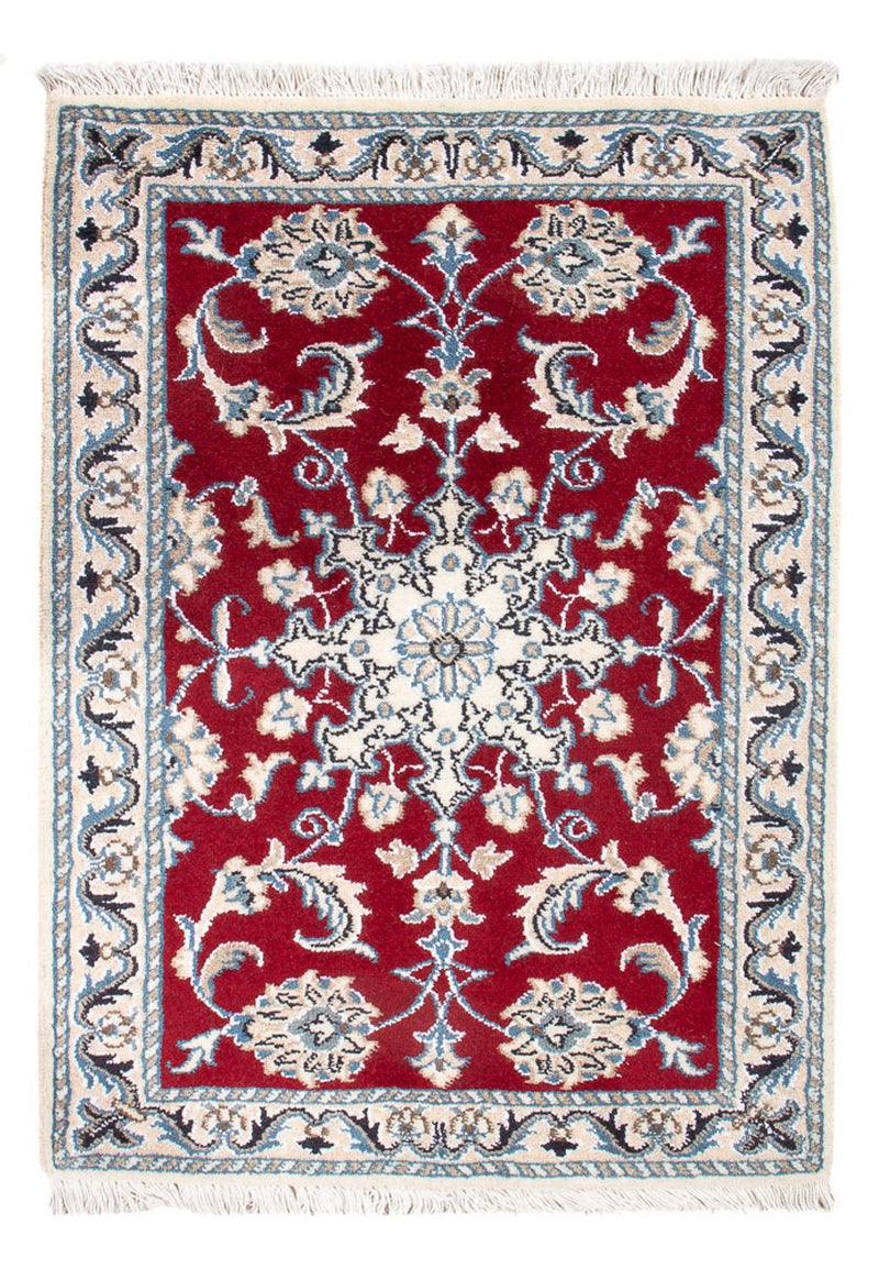 Perserteppich - Nain - Royal - 90 x 60 cm - rot