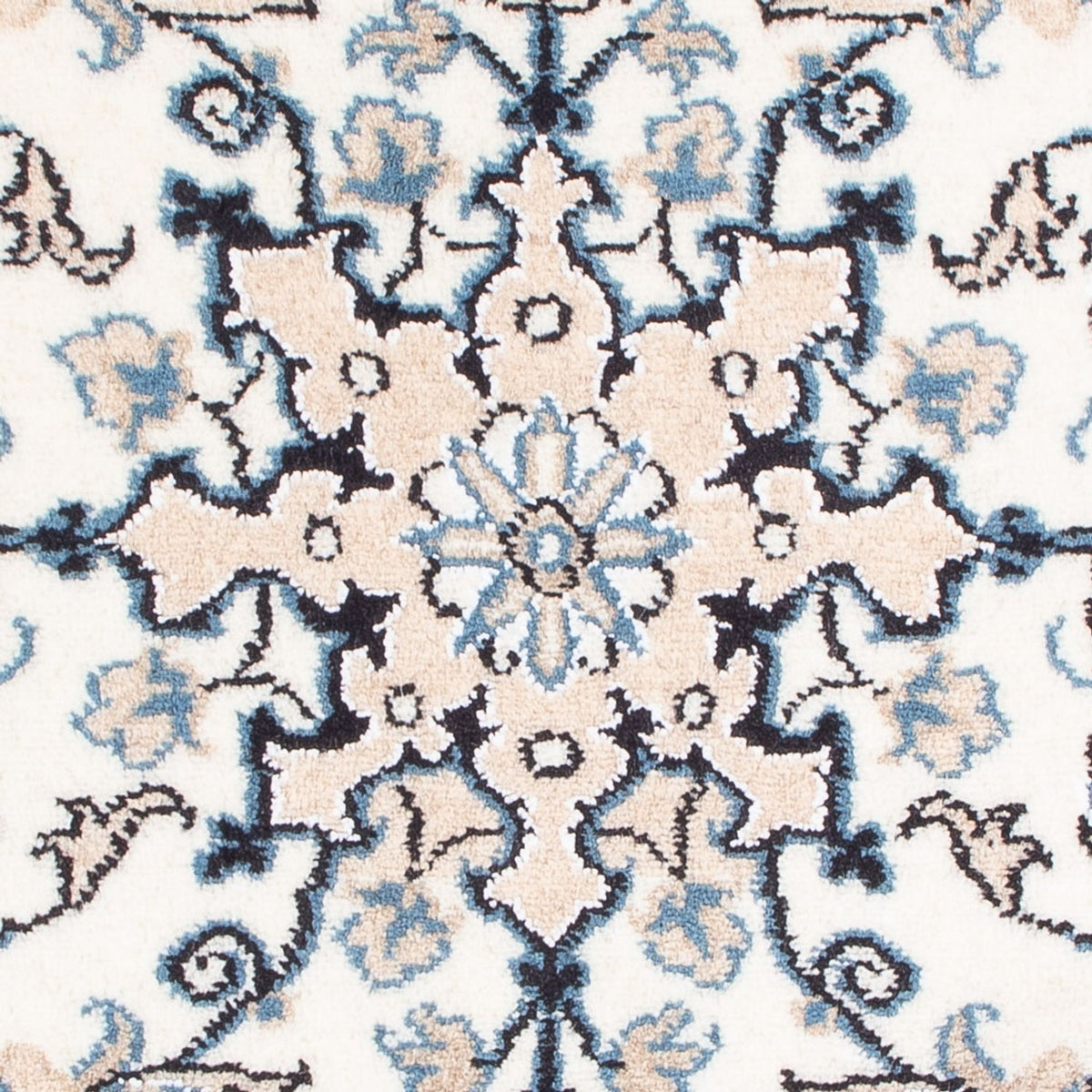 Perserteppich - Nain - Royal - 90 x 60 cm - creme