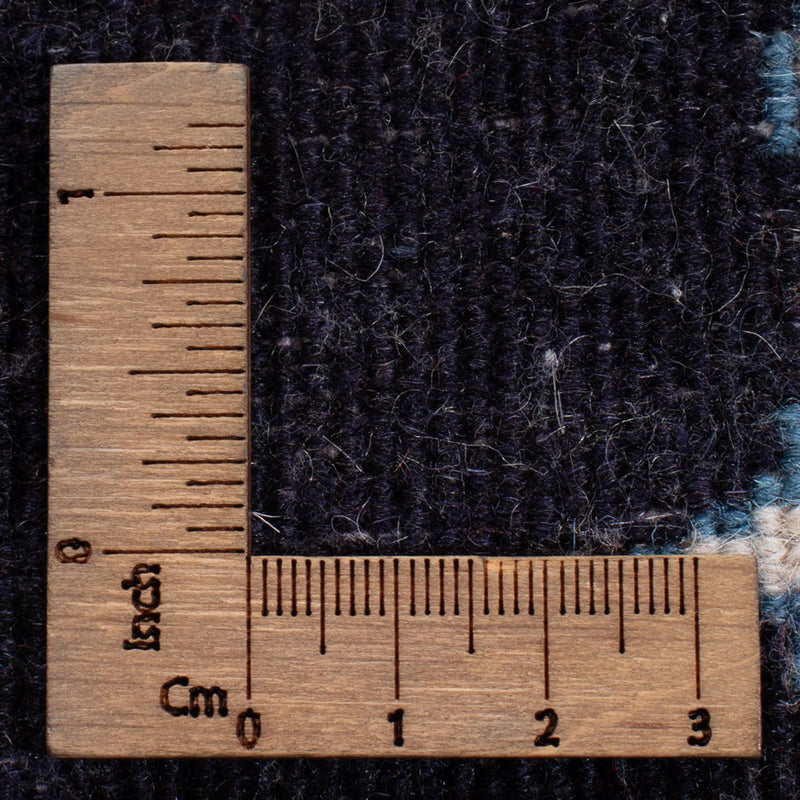 Perserteppich - Nain - Royal - 60 x 40 cm - dunkelblau