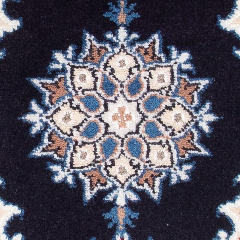 Perserteppich - Nain - Royal - 60 x 40 cm - dunkelblau