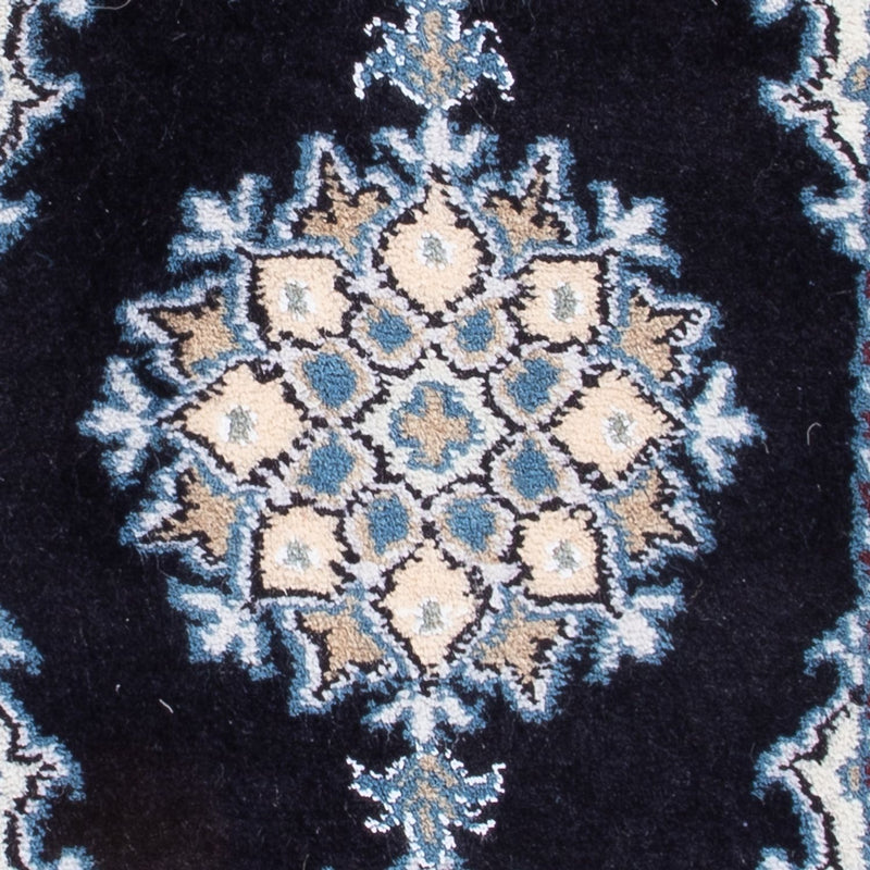 Perserteppich - Nain - Royal - 60 x 40 cm - dunkelblau