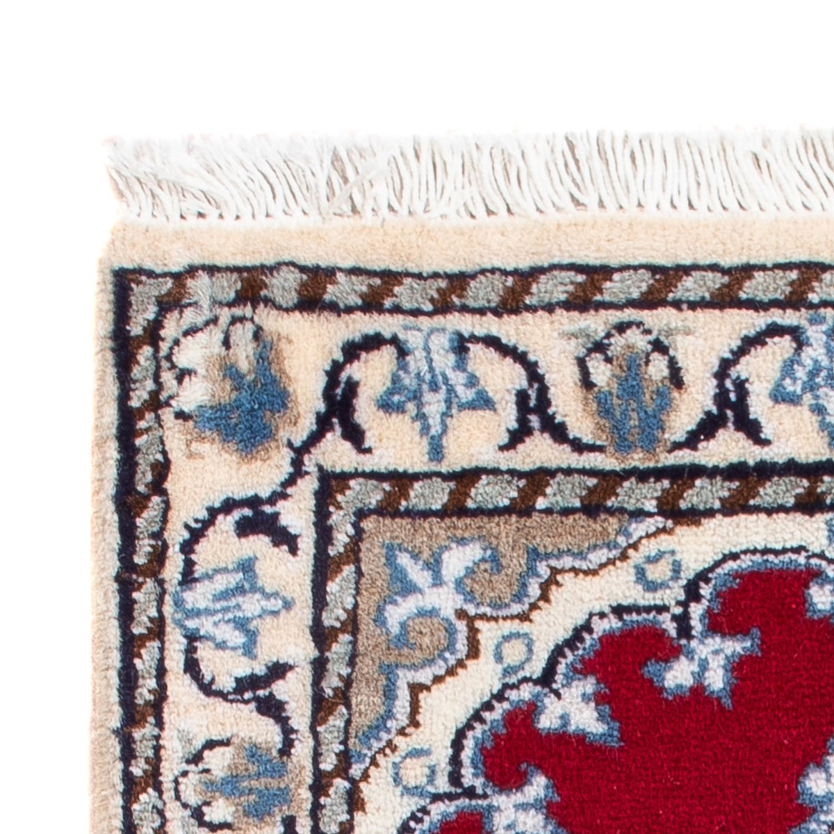 Perserteppich - Nain - Royal - 60 x 40 cm - rot