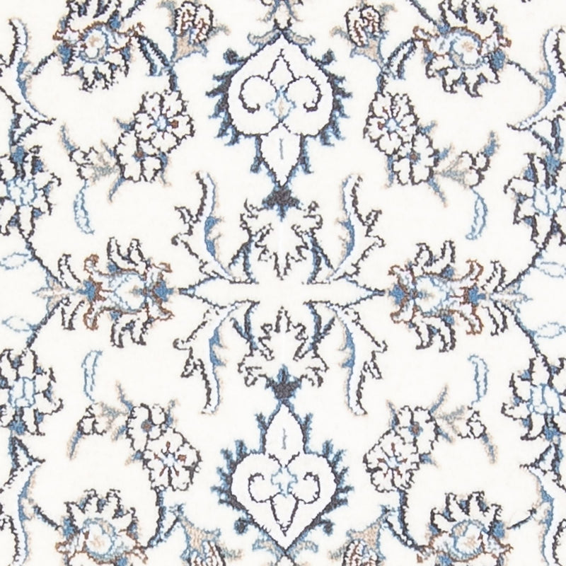 Läufer Perser - Nain - 215 x 77 cm - silber