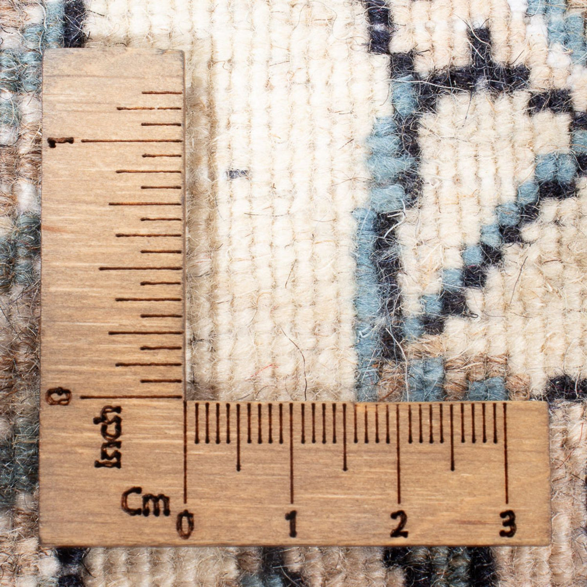 Läufer Perser - Nain - 197 x 75 cm - silber