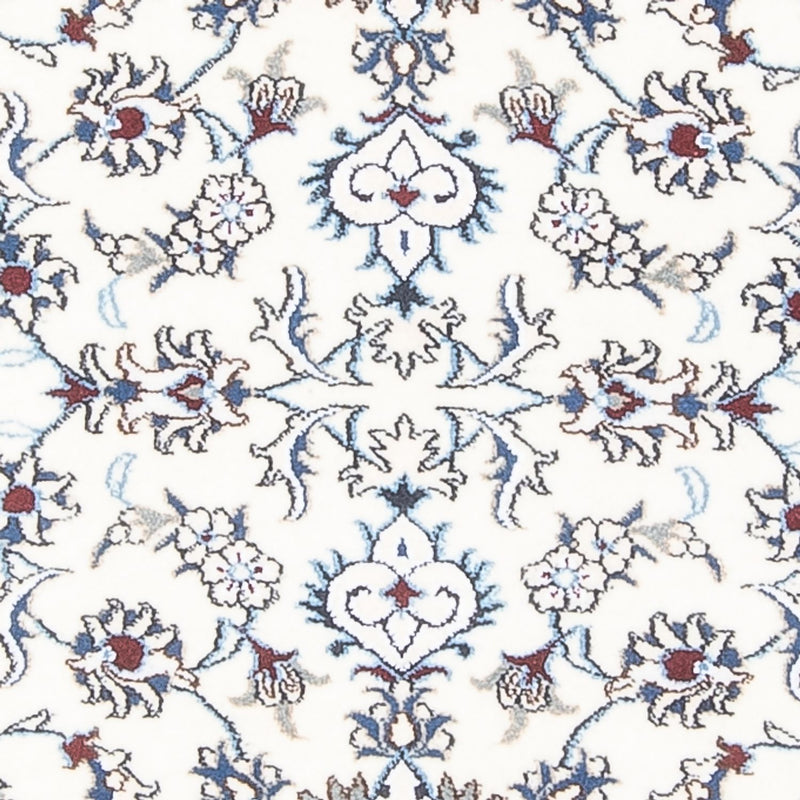 Läufer Perser - Nain - 192 x 88 cm - silber