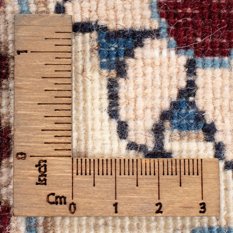 Läufer Perser - Nain - 192 x 88 cm - silber