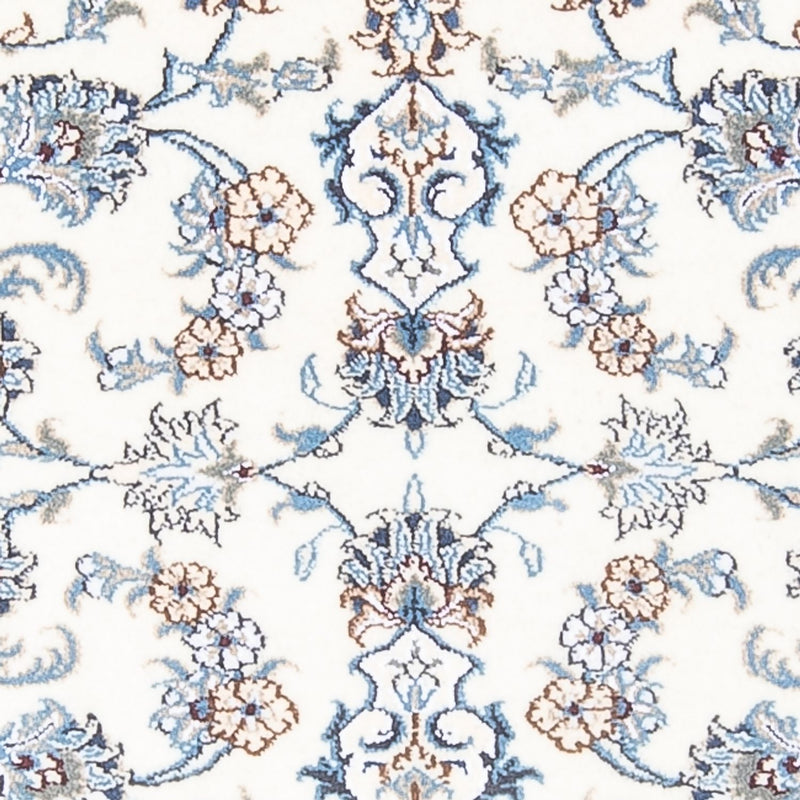 Läufer Perser - Nain - 193 x 83 cm - silber