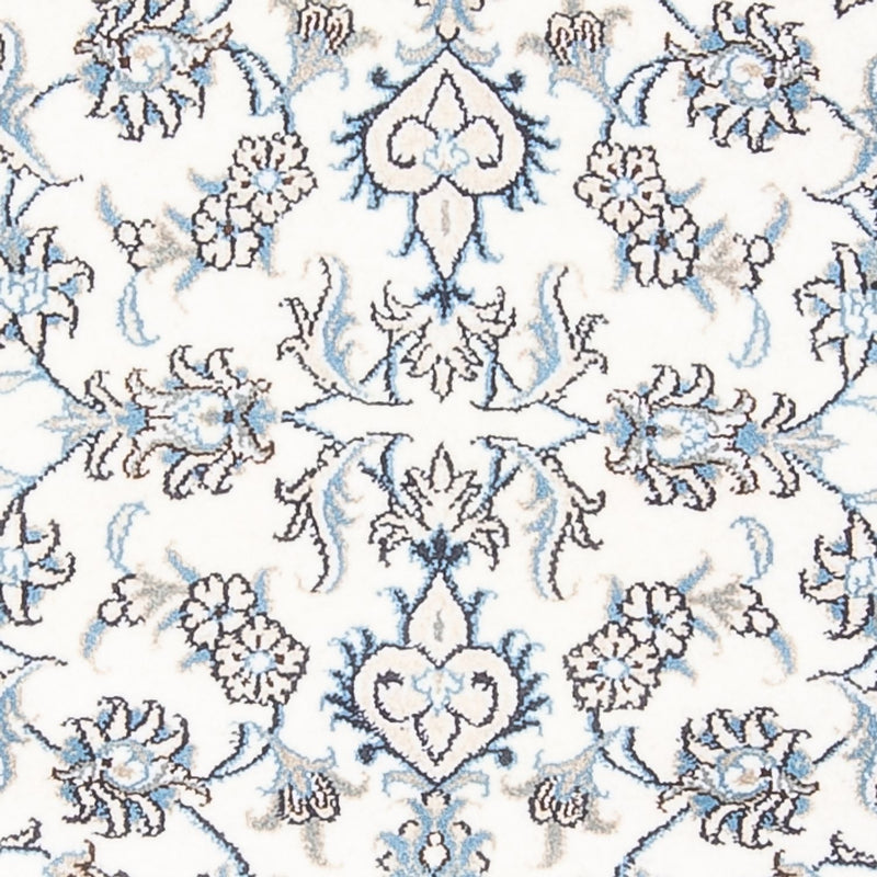 Läufer Perser - Nain - 198 x 78 cm - silber