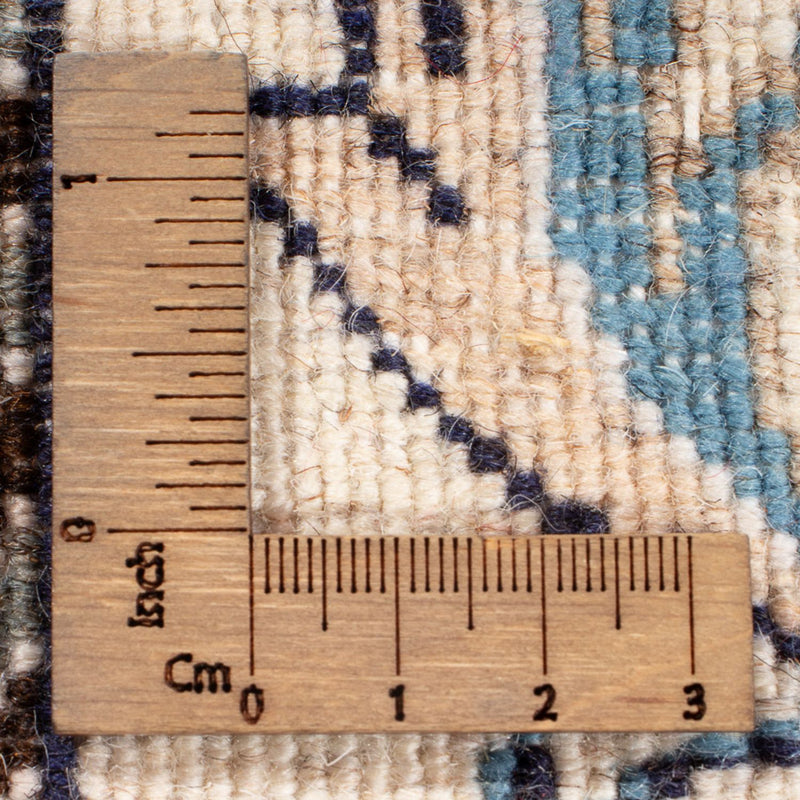 Läufer Perser - Nain - 198 x 78 cm - silber