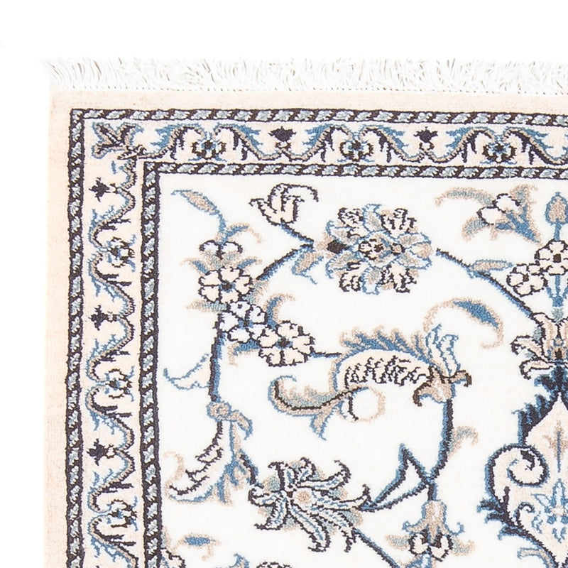 Perserteppich - Nain - 140 x 90 cm - silber