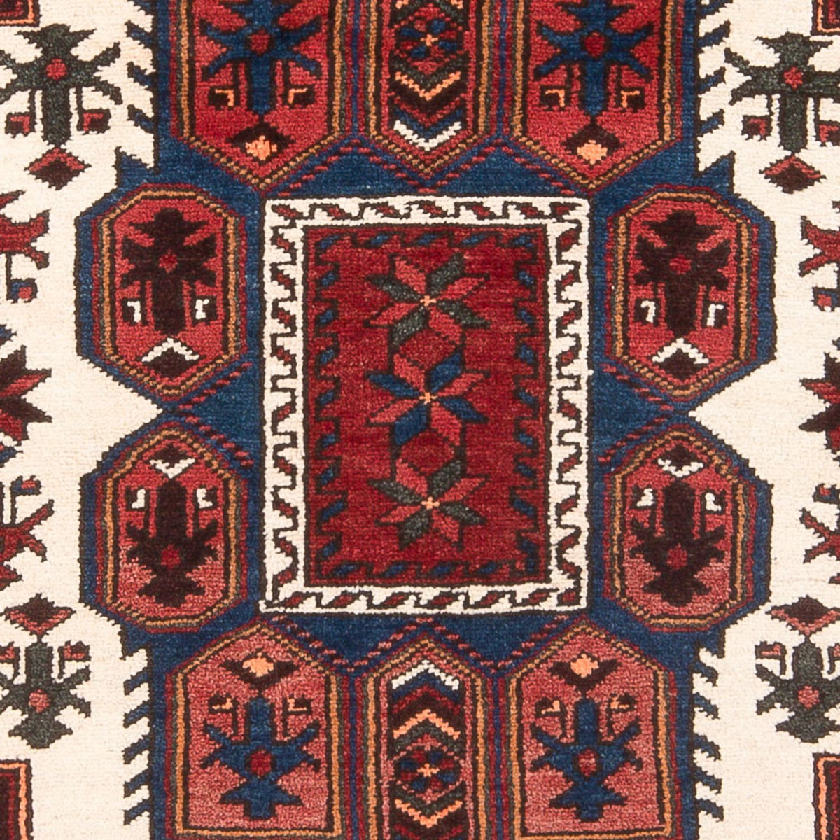 Perserteppich - Nomadic - 202 x 125 cm - dunkelblau