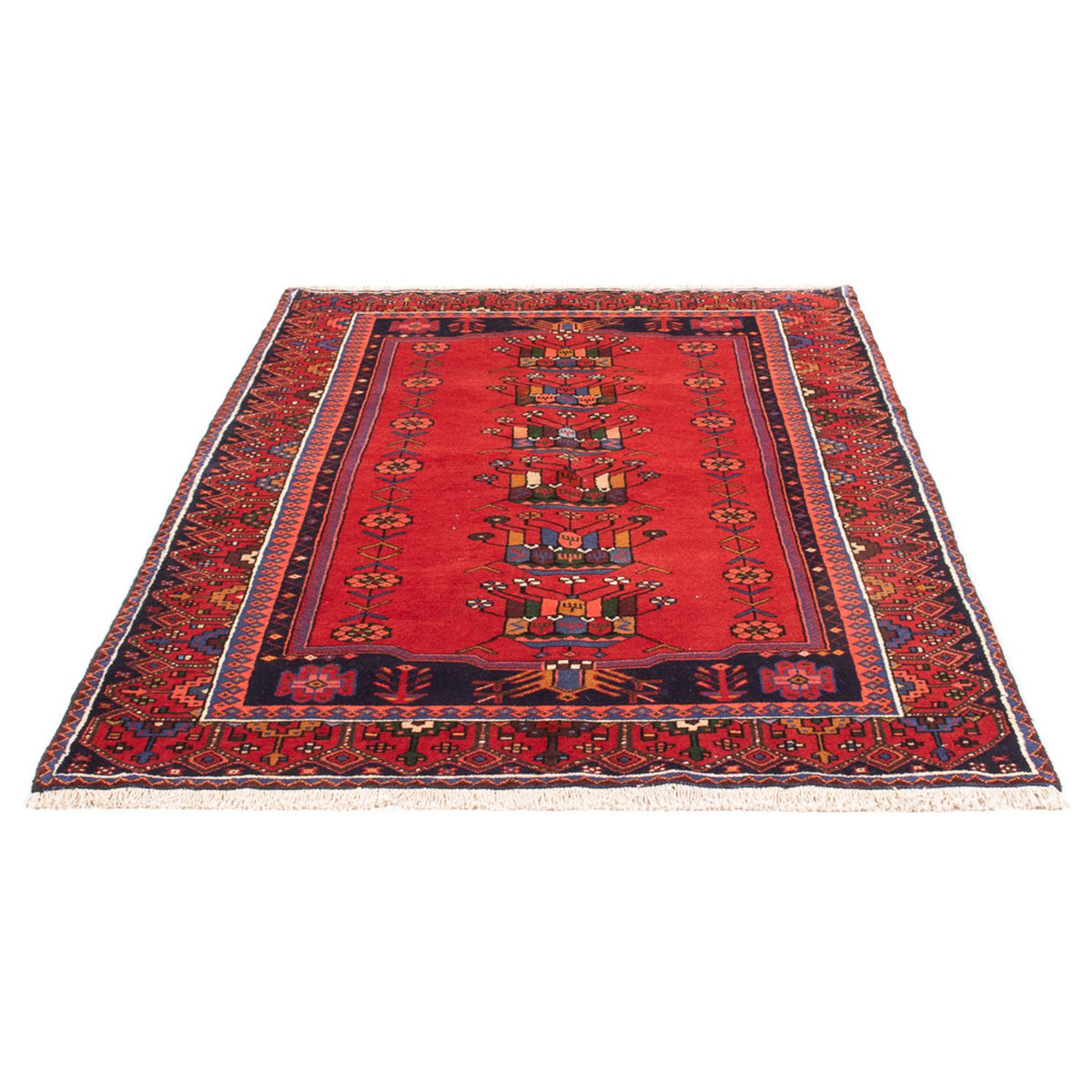 Perserteppich - Nomadic - 197 x 125 cm - rot