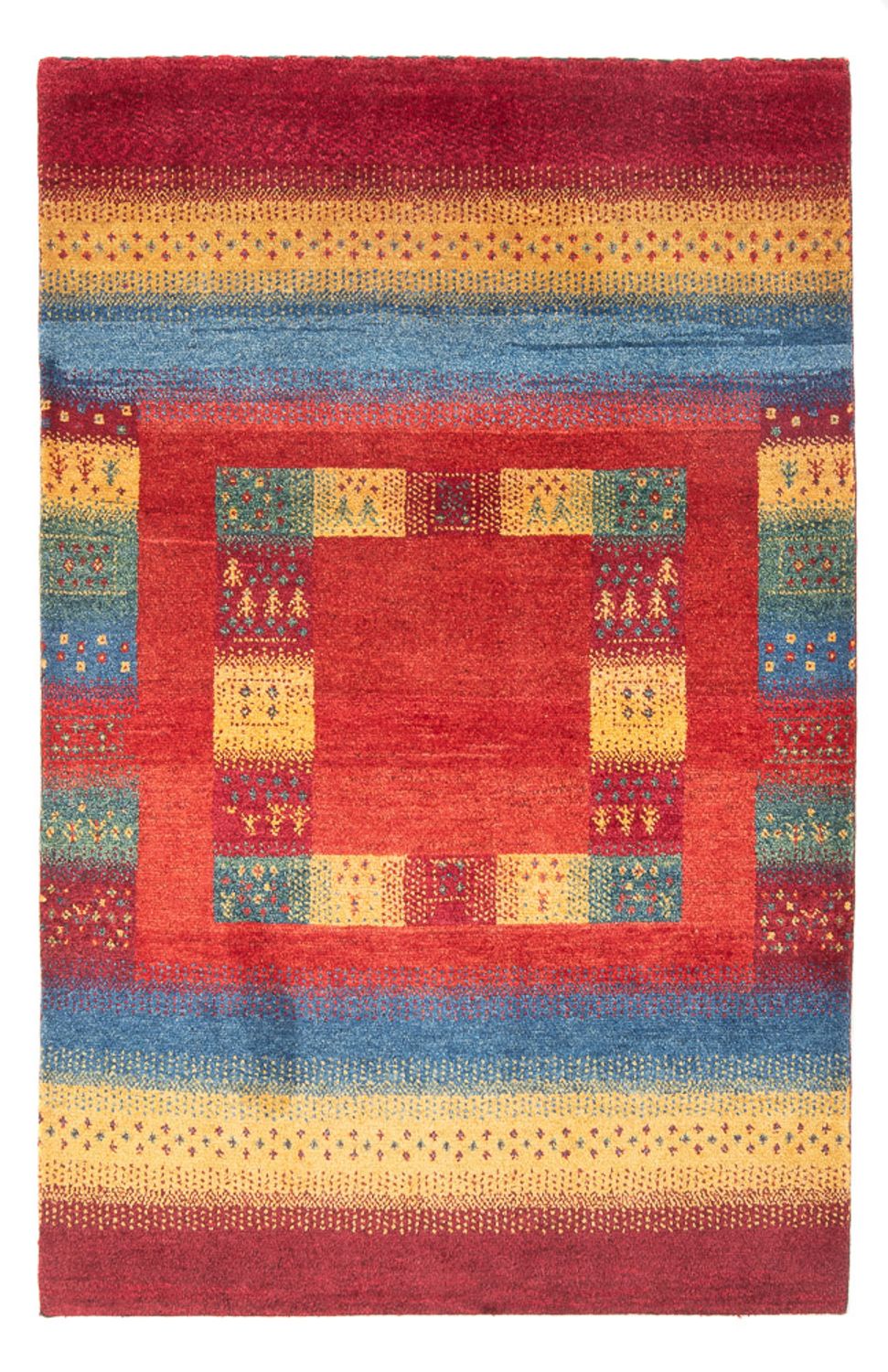 Gabbeh Teppich - Perser - 188 x 121 cm - mehrfarbig