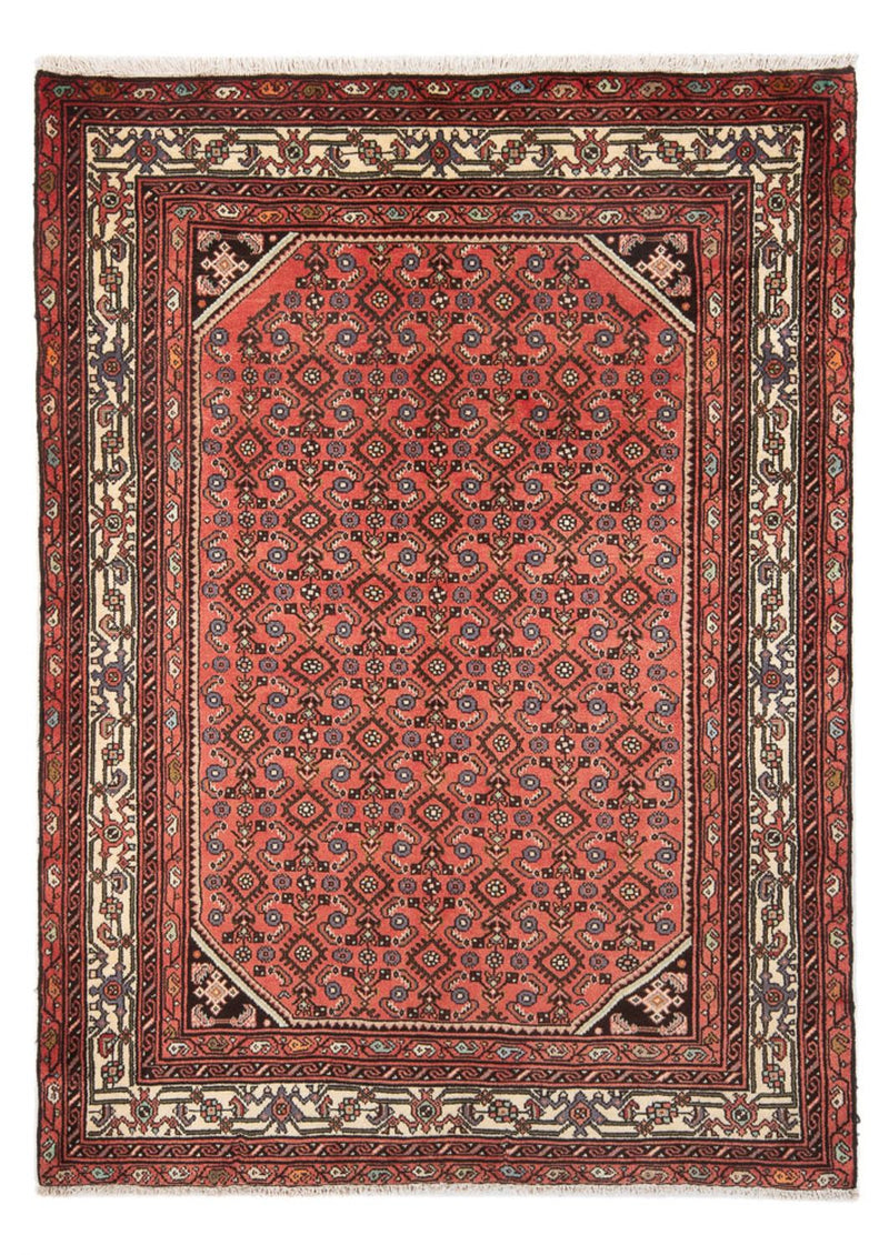 Perserteppich - Nomadic - 196 x 144 cm - rot
