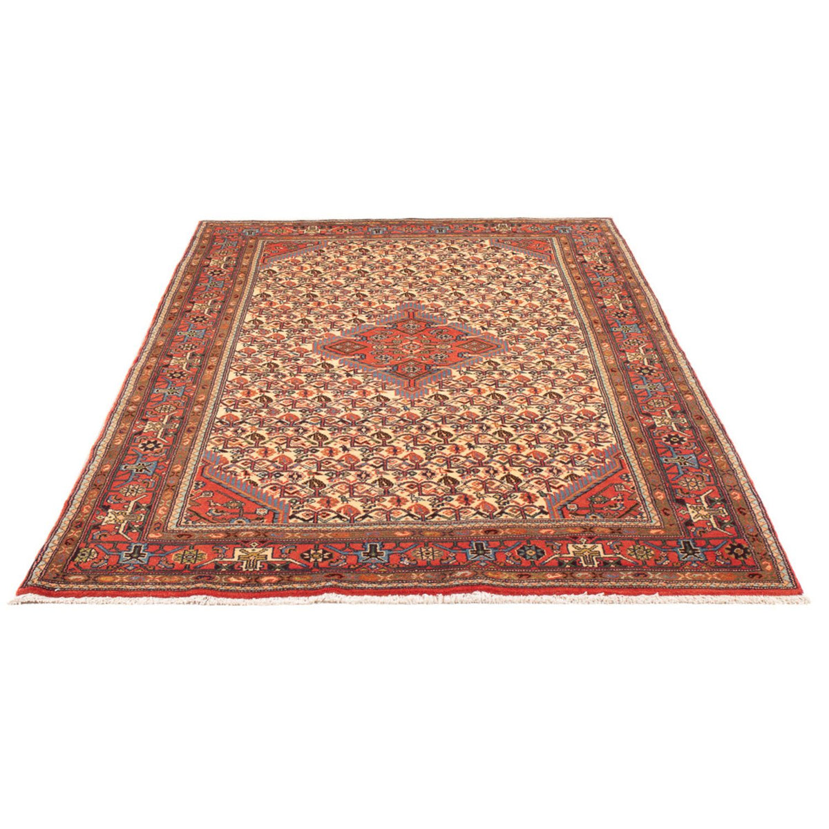 Perserteppich - Nomadic - 198 x 123 cm - creme