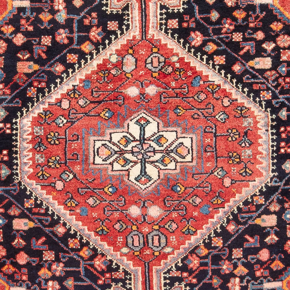 Läufer Perser - Nomadic - 224 x 129 cm - dunkelblau