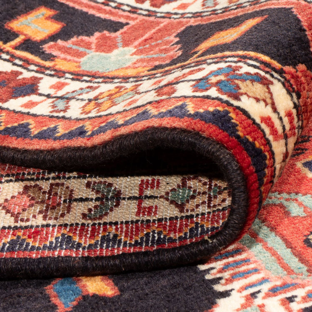 Perserteppich - Nomadic - 215 x 145 cm - rot