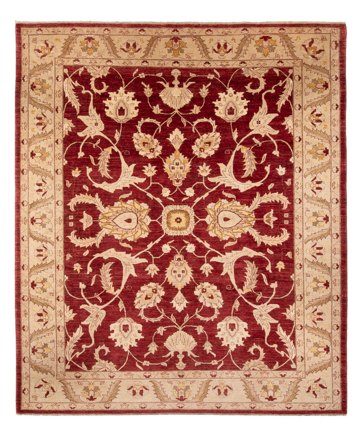 Ziegler Teppich - 371 x 298 cm - rot