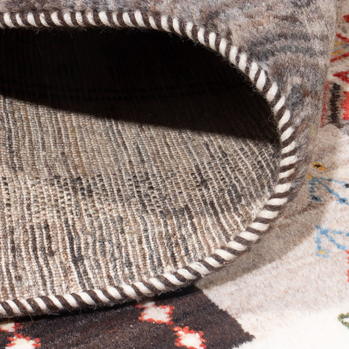 Gabbeh Teppich - Loribaft Perser - 255 x 196 cm - mehrfarbig