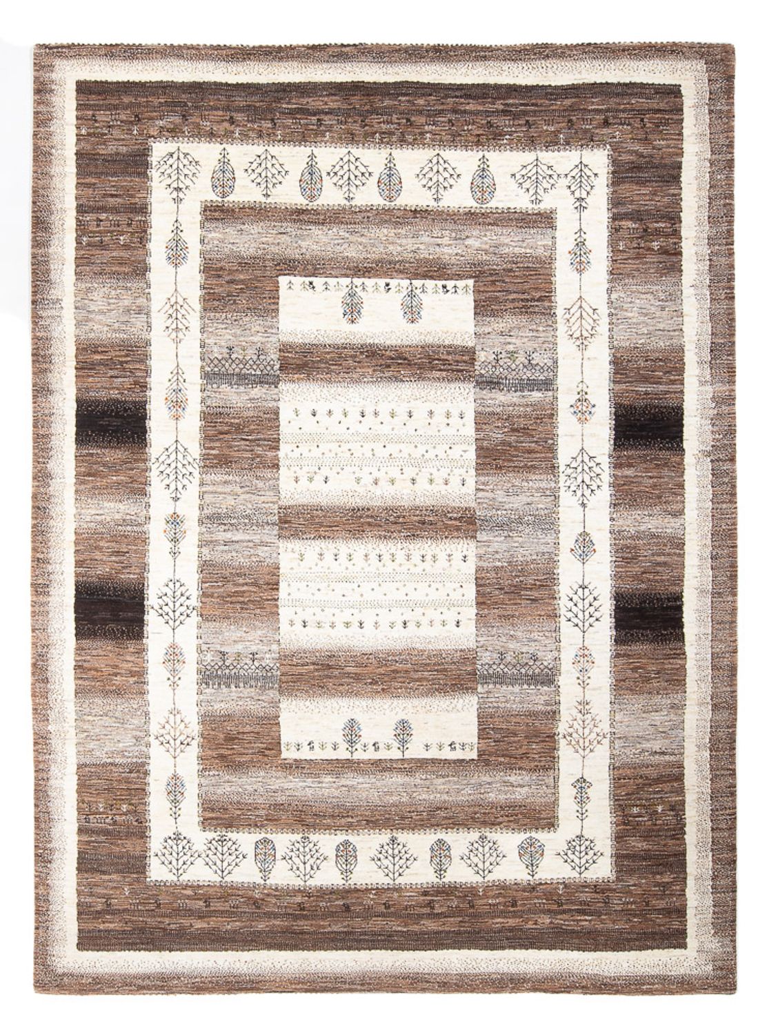 Gabbeh Teppich - Loribaft Perser - 296 x 211 cm - mehrfarbig