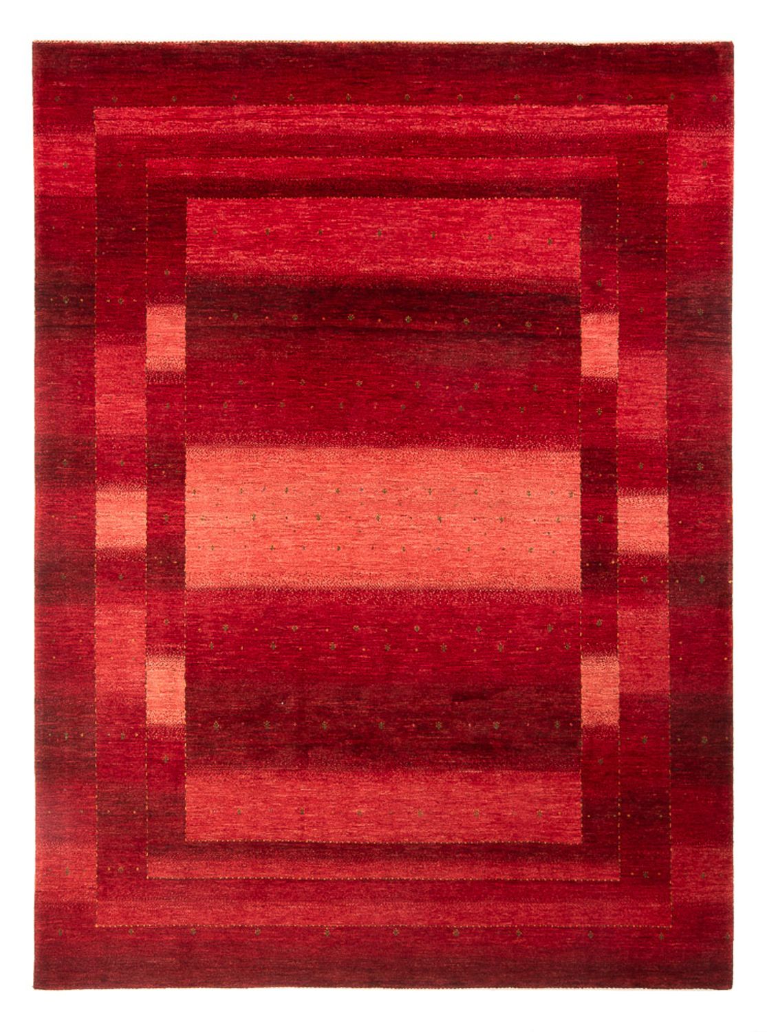 Gabbeh Teppich - Loribaft Perser - 302 x 222 cm - rot