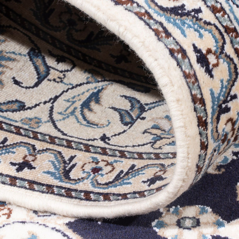 Perserteppich - Nain - Royal - 200 x 155 cm - dunkelblau