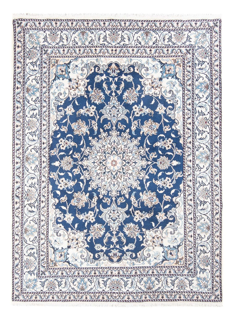 Perserteppich - Nain - Royal - 203 x 146 cm - blau