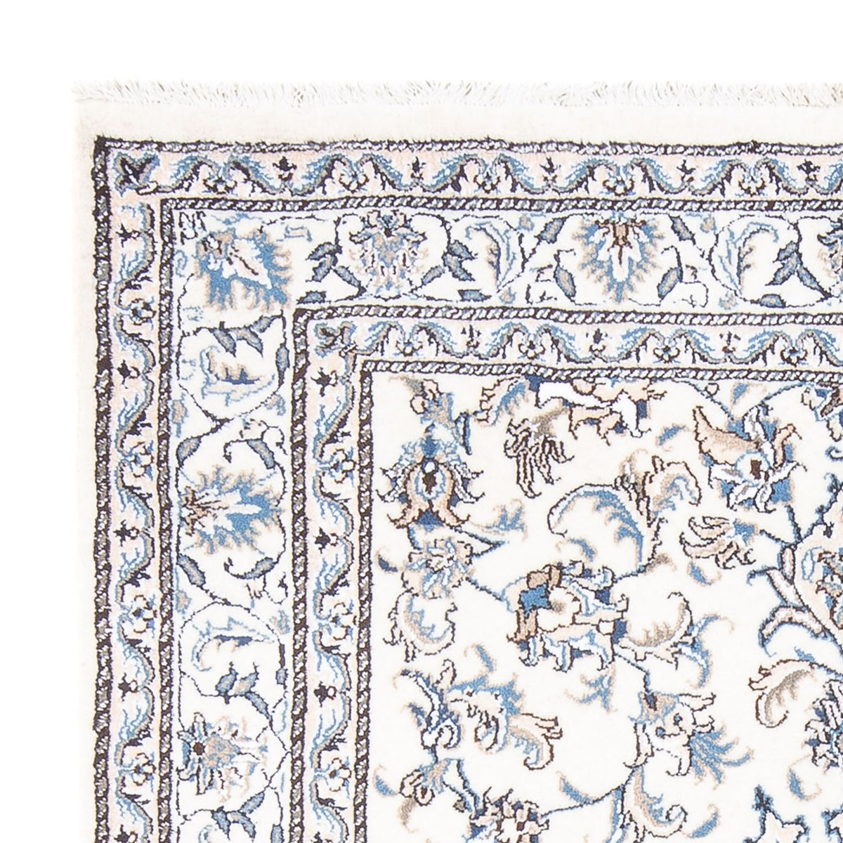 Perserteppich - Nain - Royal - 197 x 149 cm - creme