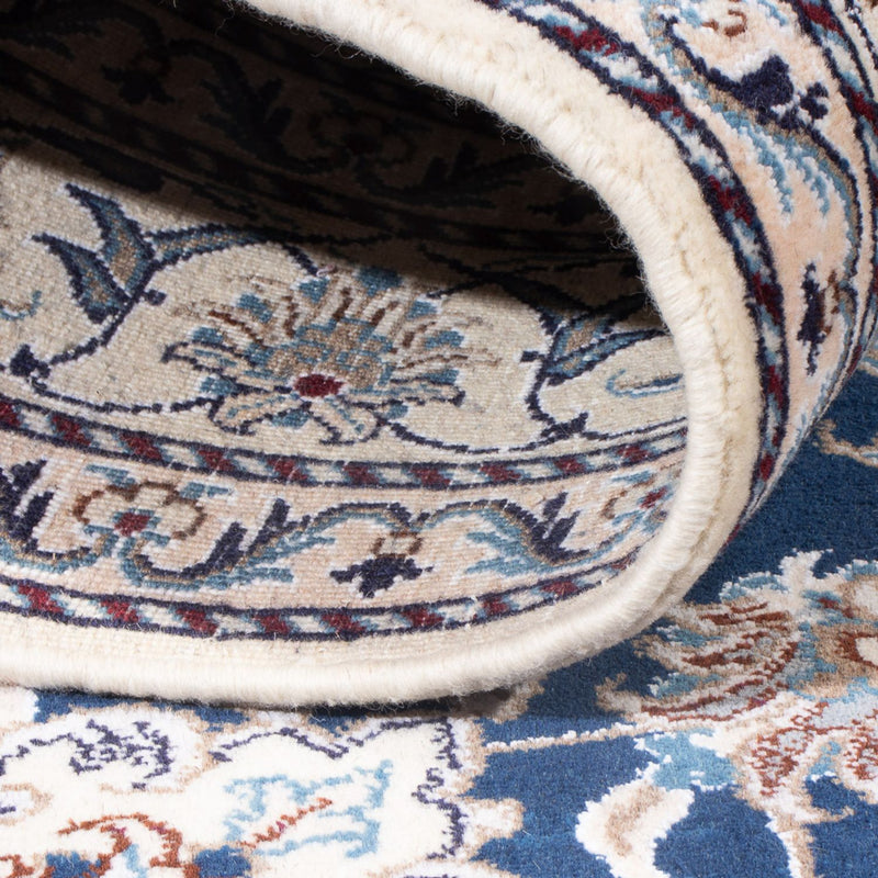 Perserteppich - Nain - Royal - 203 x 146 cm - blau