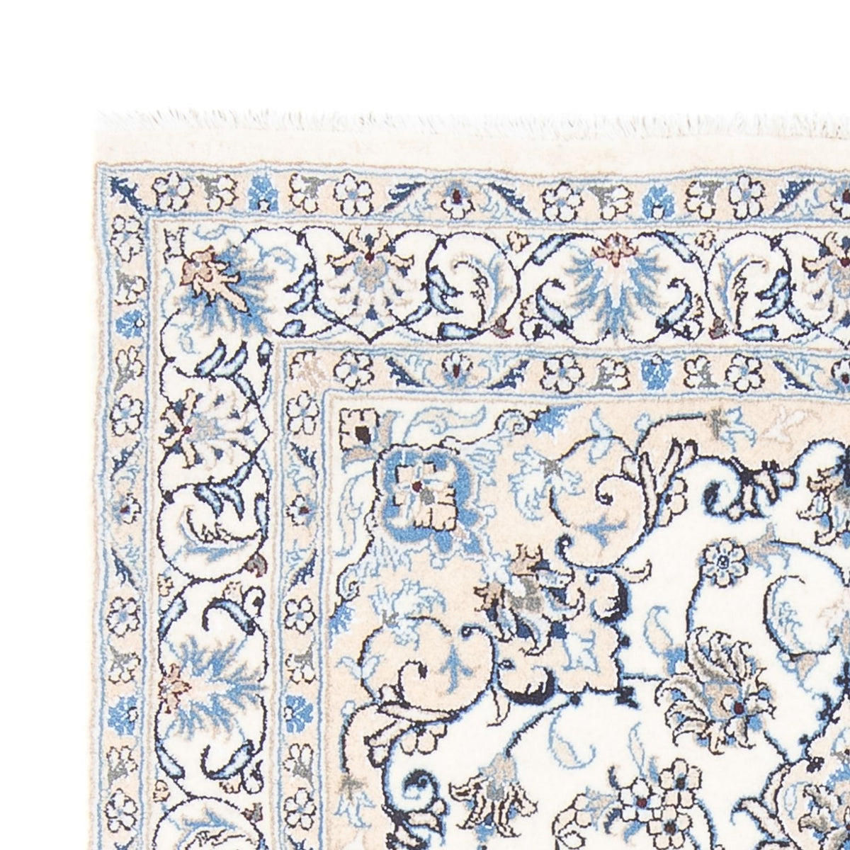 Perserteppich - Nain - Royal - 200 x 143 cm - creme