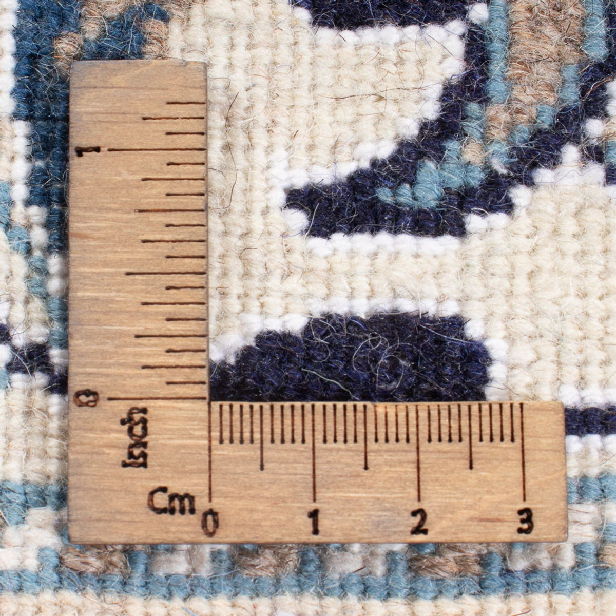 Perserteppich - Nain - Royal - 202 x 156 cm - dunkelblau