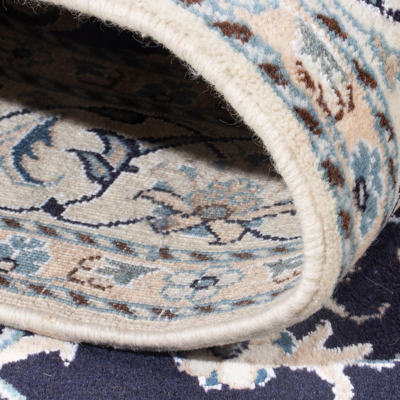 Perserteppich - Nain - Royal - 209 x 149 cm - dunkelblau