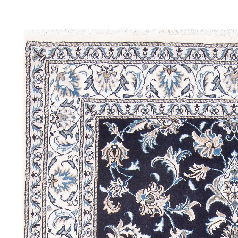 Perserteppich - Nain - Royal - 212 x 146 cm - dunkelblau