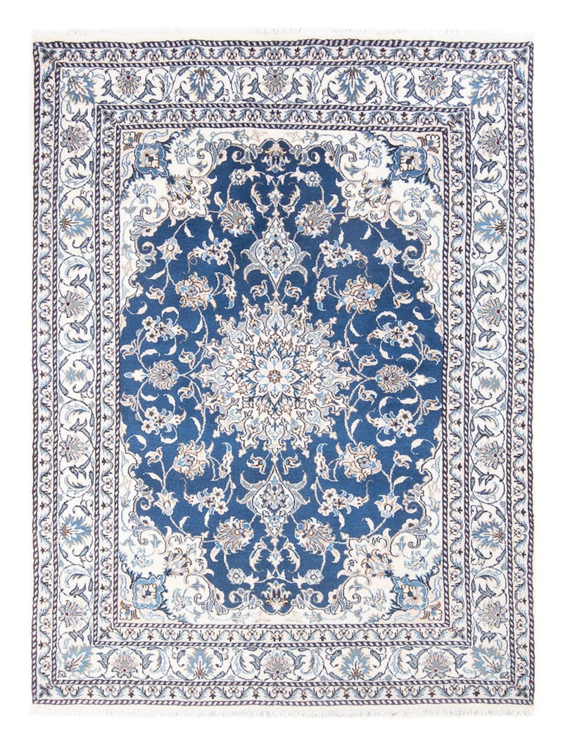 Perserteppich - Nain - Royal - 205 x 149 cm - dunkelblau