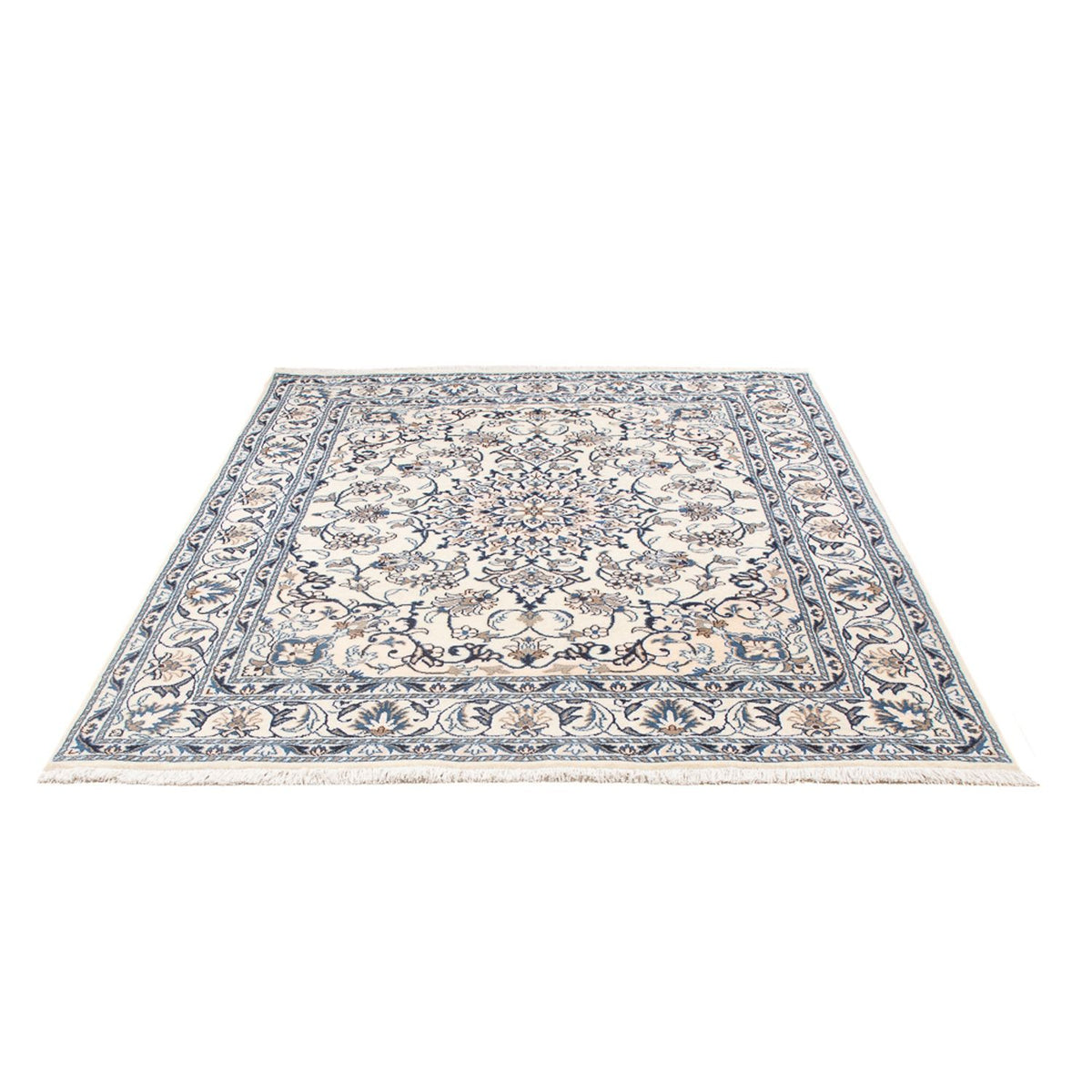 Perserteppich - Nain - Royal - 202 x 149 cm - creme