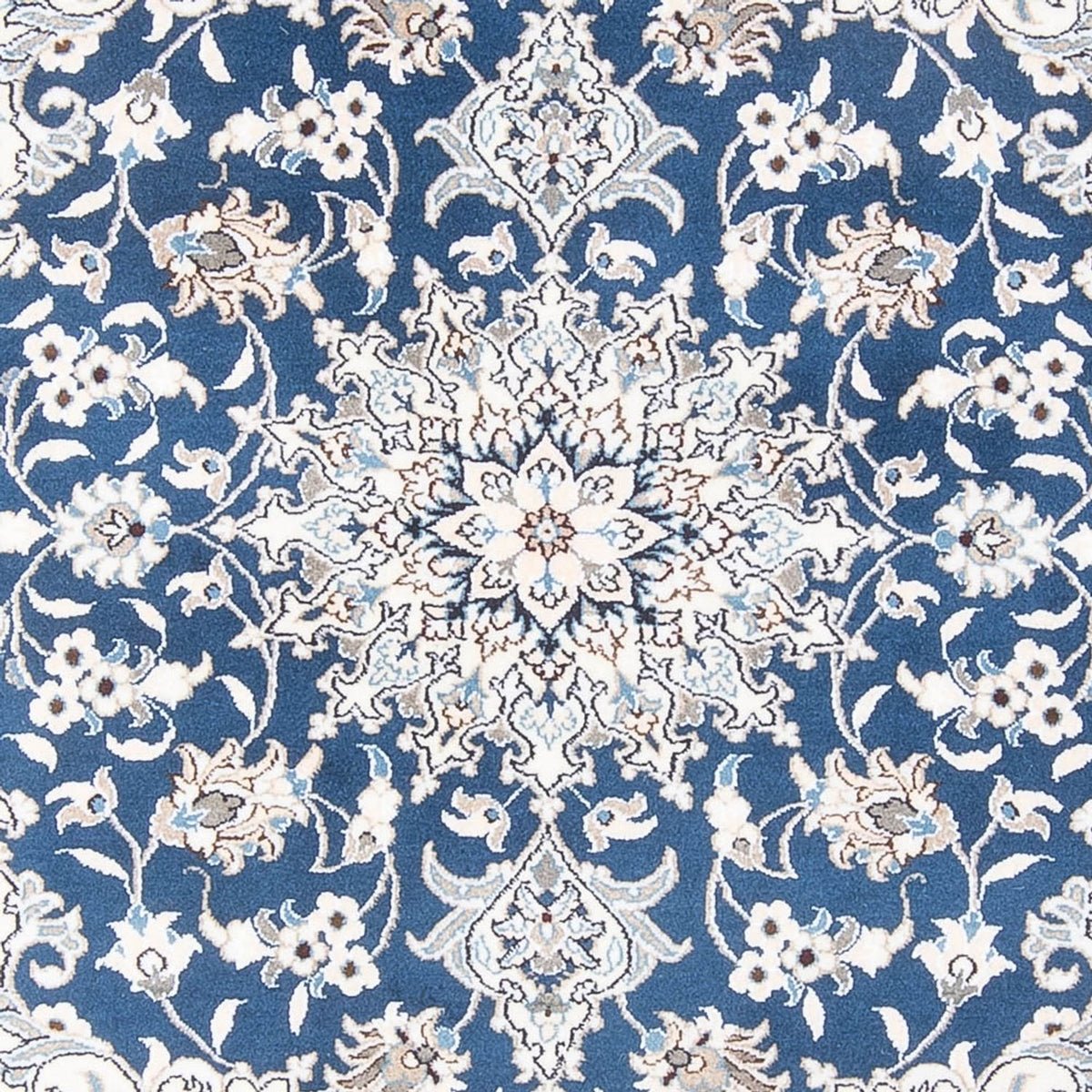 Perserteppich - Nain - Royal - 196 x 147 cm - blau