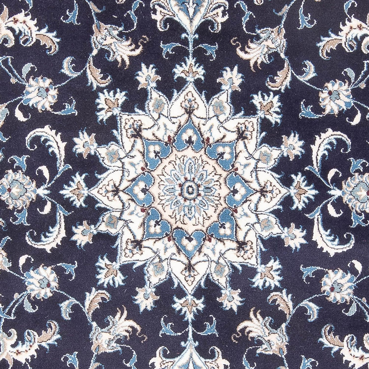 Perserteppich - Nain - 232 x 168 cm - dunkelblau