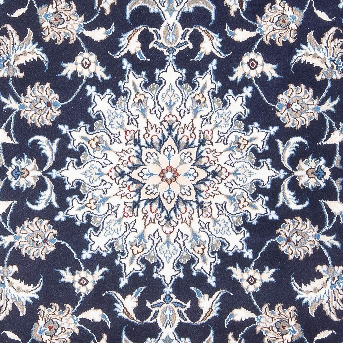 Perserteppich - Nain - 200 x 120 cm - dunkelblau