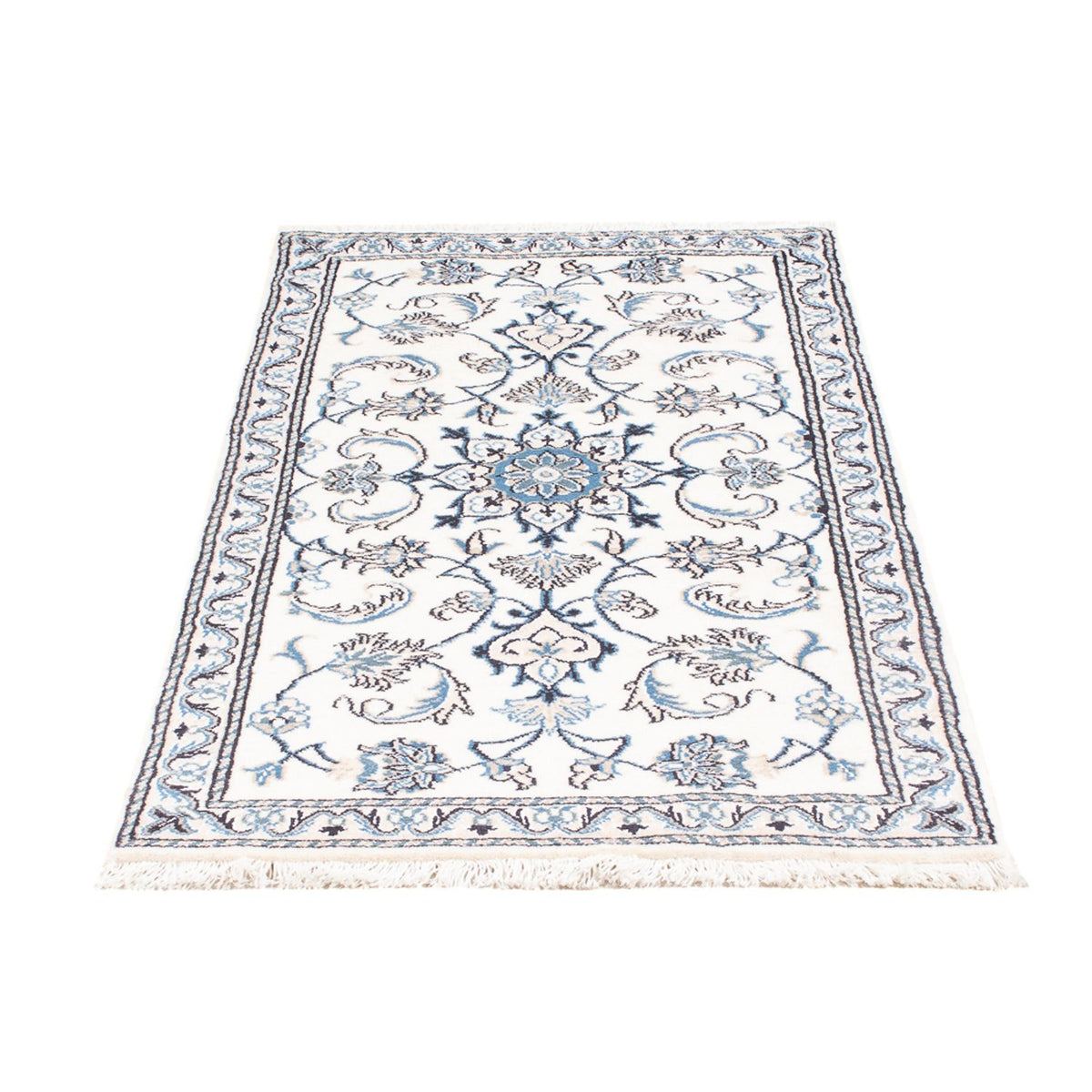Perserteppich - Nain - 134 x 69 cm - creme