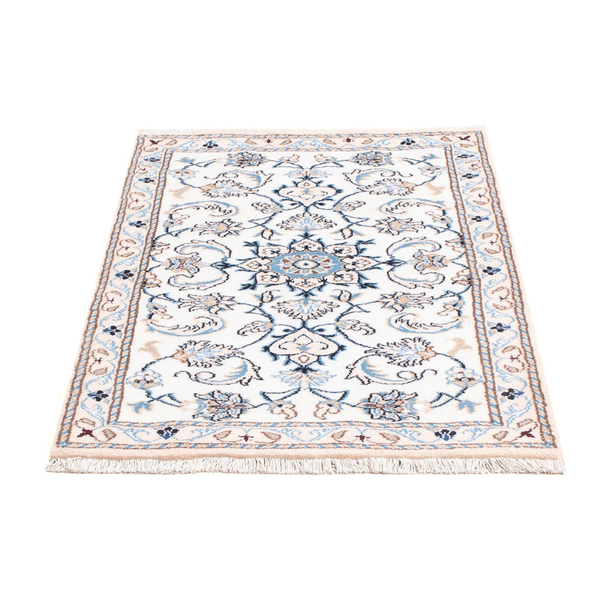Perserteppich - Nain - 137 x 72 cm - creme