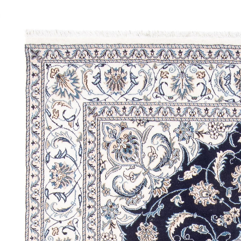 Perserteppich - Nain - 301 x 197 cm - dunkelblau