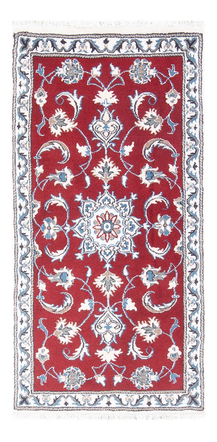 Perserteppich - Nain - 137 x 67 cm - rot