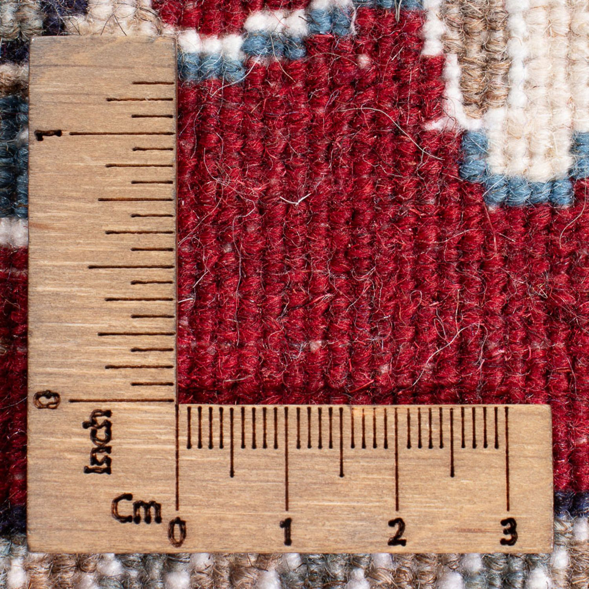 Perserteppich - Nain - 137 x 67 cm - rot