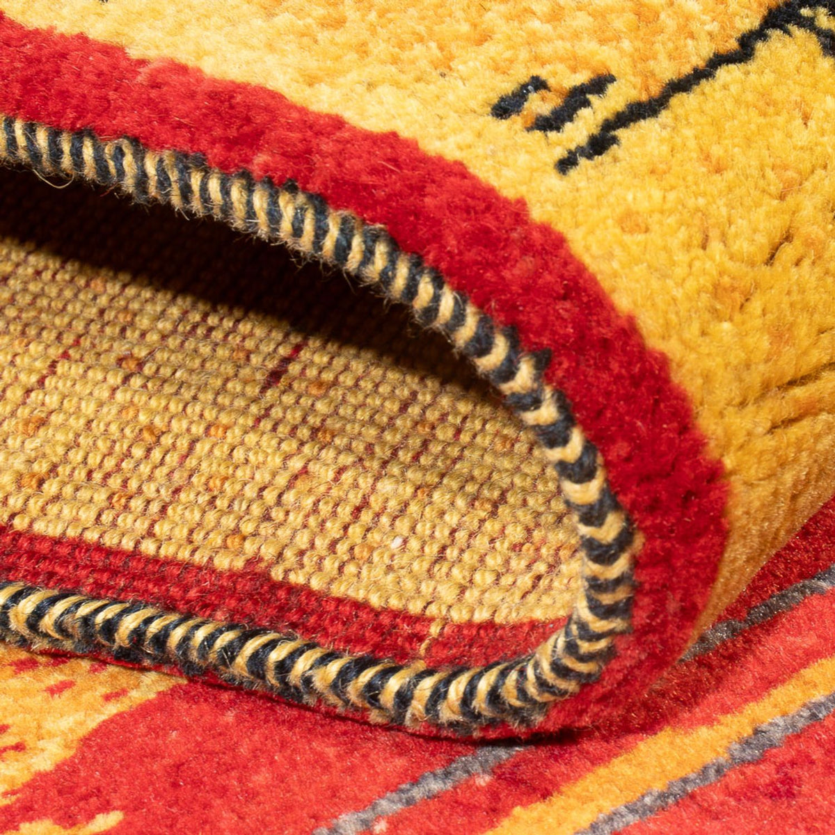 Läufer Gabbeh - Perser - 288 x 84 cm - mehrfarbig