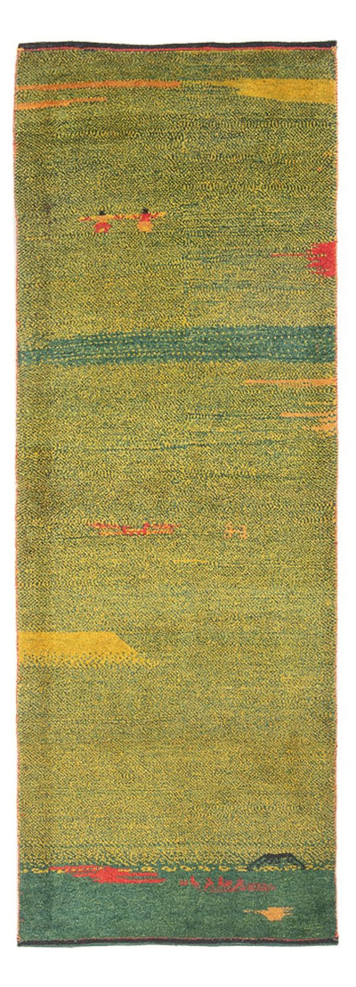 Gabbeh Persisch Teppich 82x238cm - Perserteppich Wollteppich