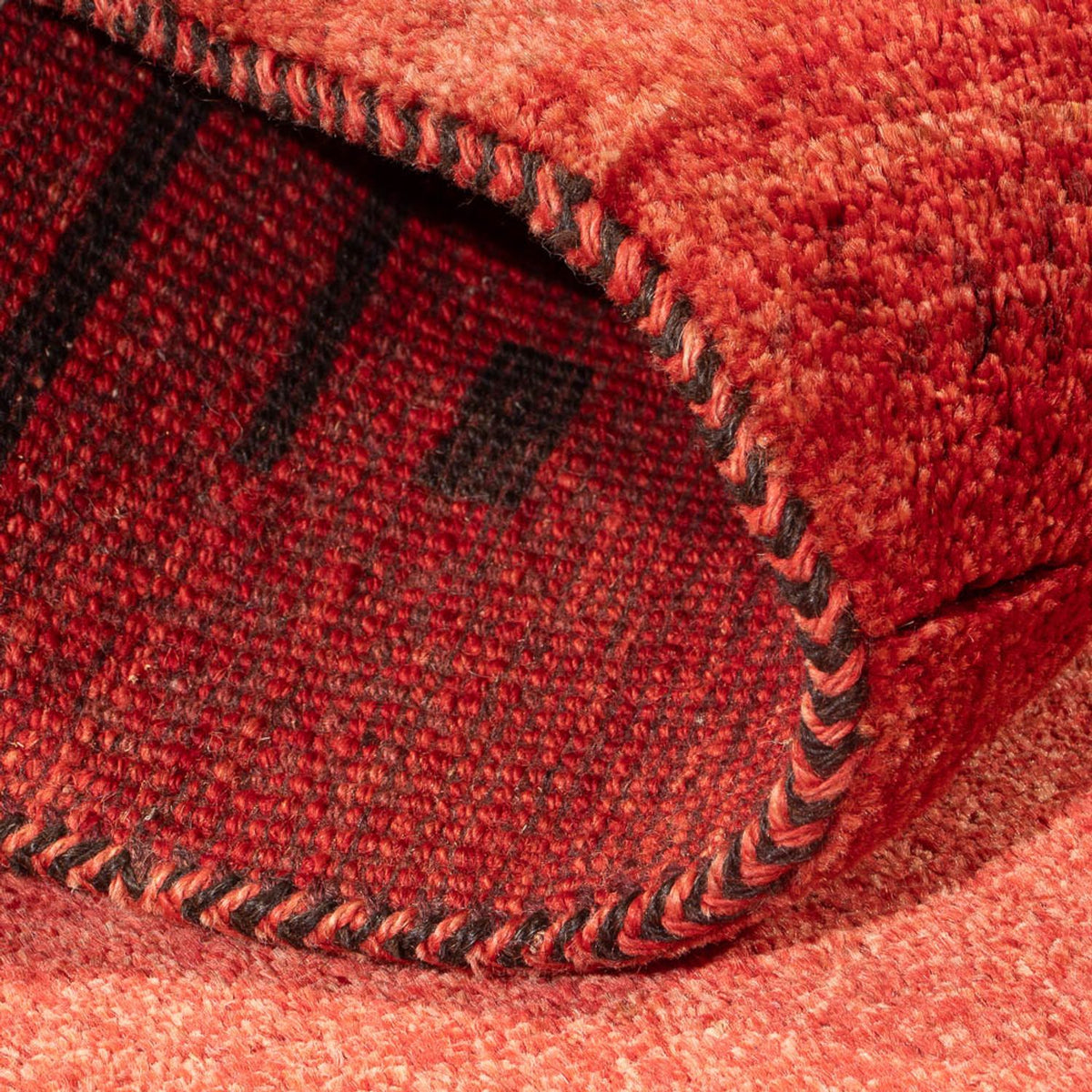 Läufer Gabbeh - Perser - 225 x 83 cm - hellrot