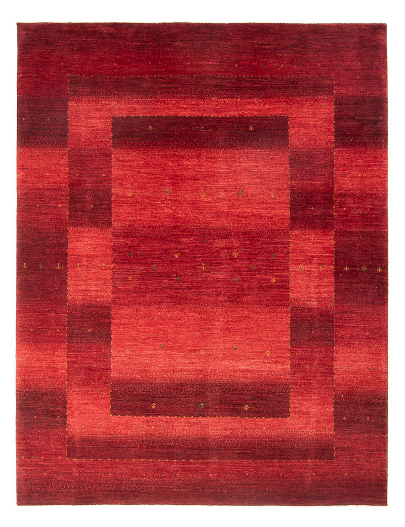 Gabbeh Teppich - Loribaft Perser - 204 x 155 cm - rot